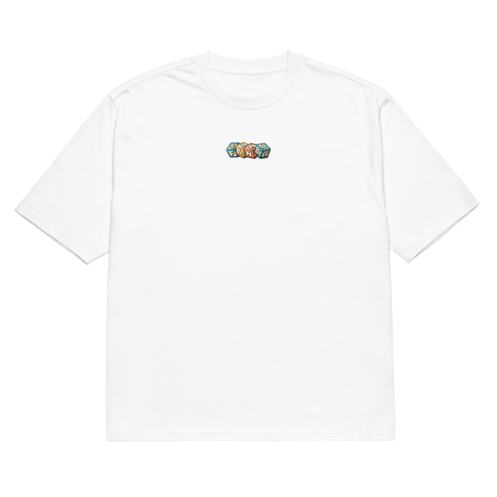 Cubes White Tee
